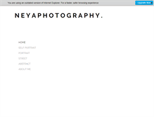 Tablet Screenshot of neyaphotography.com